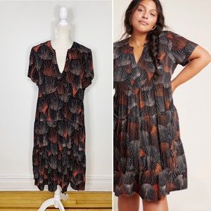 ANTHROPOLOGIE Maeve Tania tunic A line dress